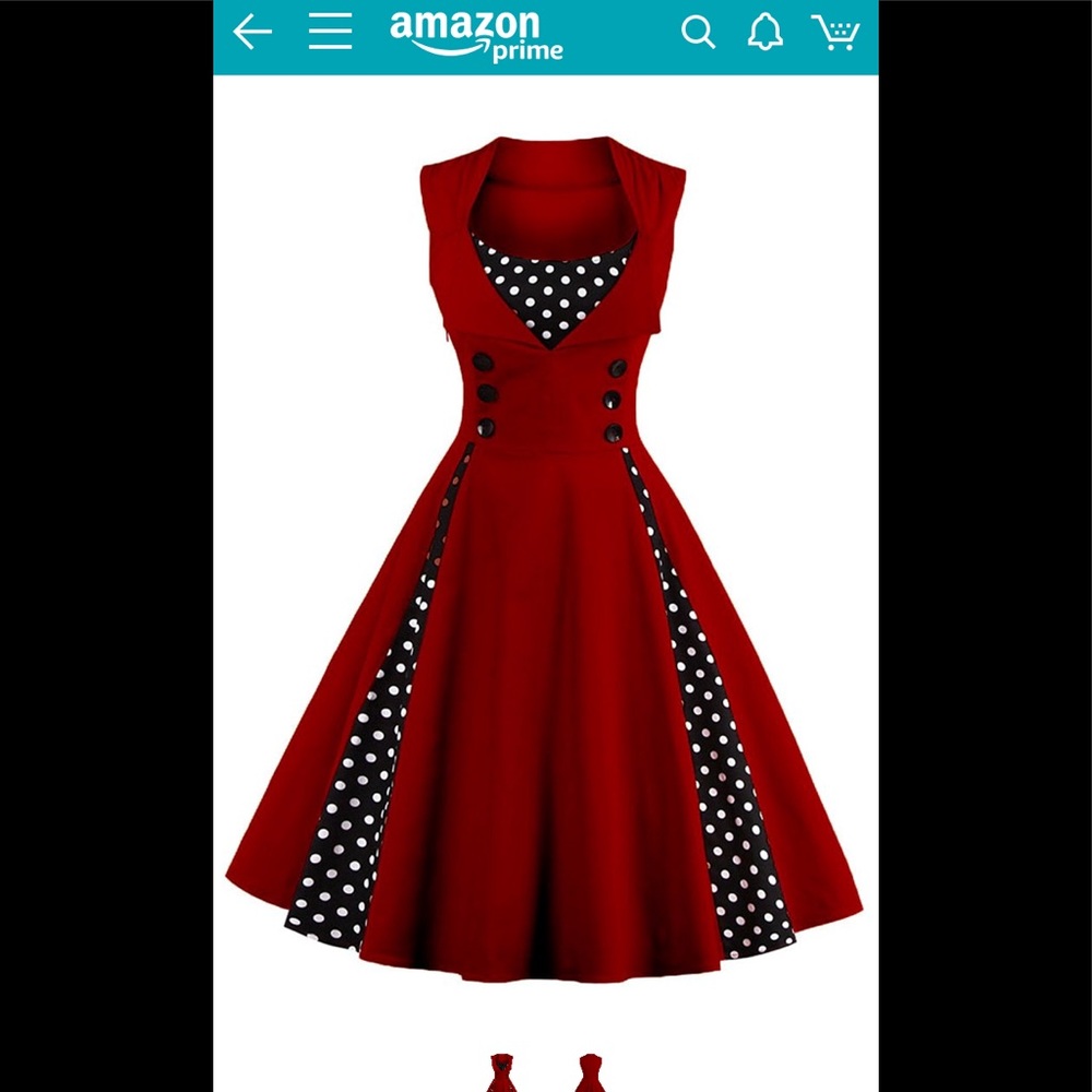 Pinup 50s Style Dress